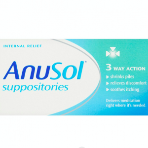 Anusol Suppositories – 12 Suppositories