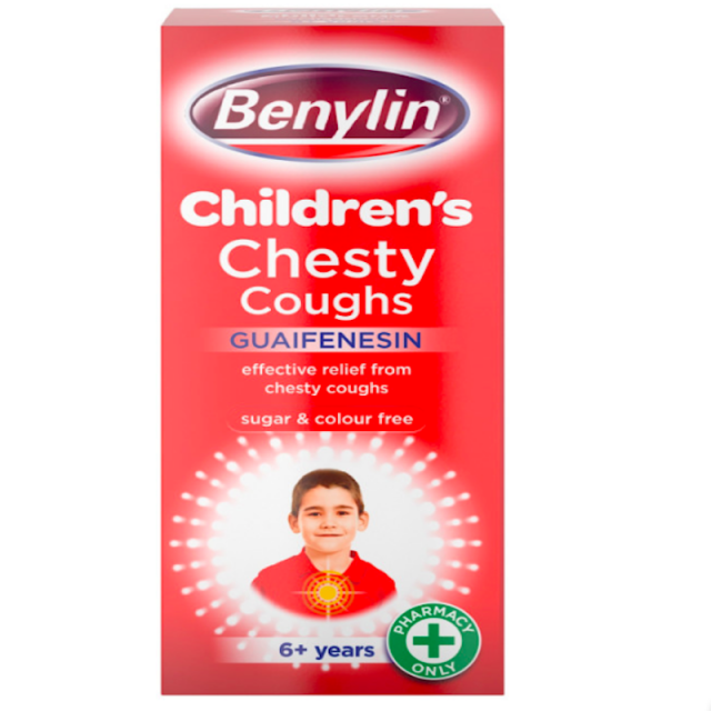 Benylin Infant's Cough Syrup Glycerol 3 Months + 125ml Caplet Pharmacy