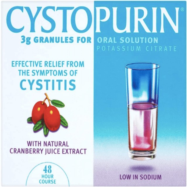 Cystopurin 3g Granules With Natural Cranberry Juice Extract 6 Sachets