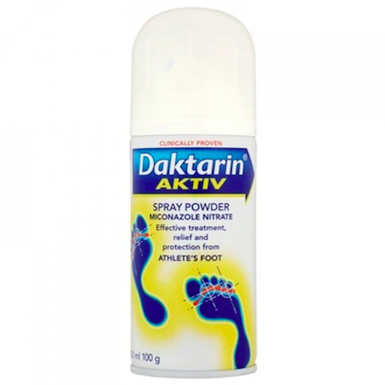 Daktarin Aktiv Spray Powder 100g Caplet Pharmacy