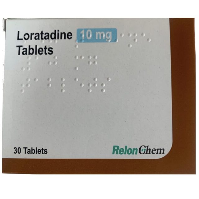 Loratadine 10mg Allergy & Hayfever 30 Tablets Caplet Pharmacy