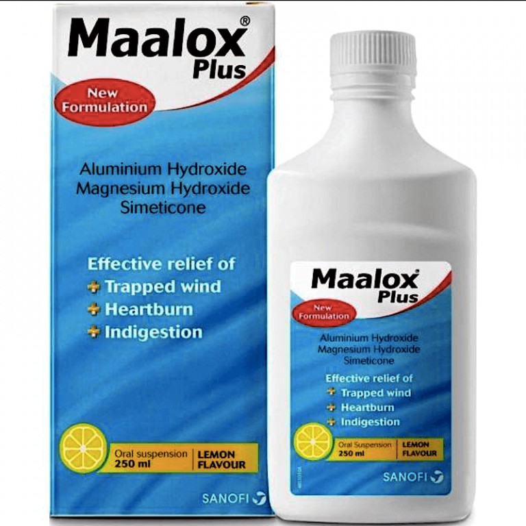 Maalox Plus Suspension 250ml Caplet Pharmacy