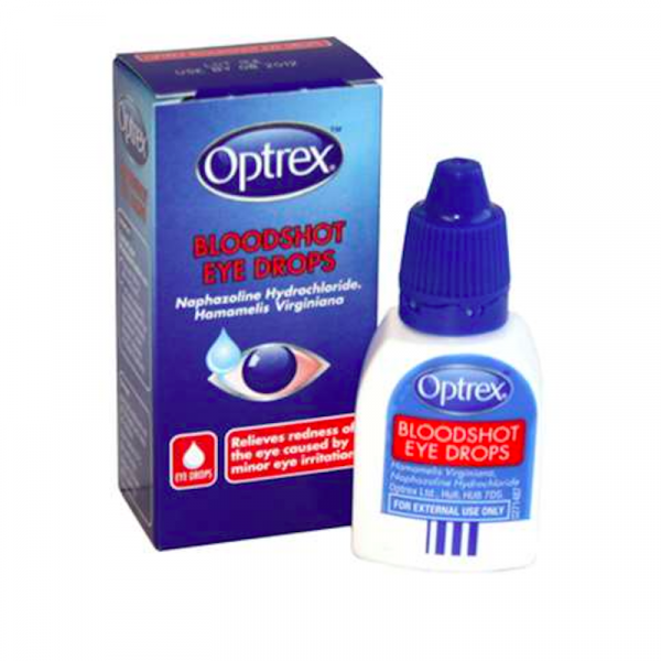 Optrex Bloodshot Eye Drops 10ml Caplet Pharmacy