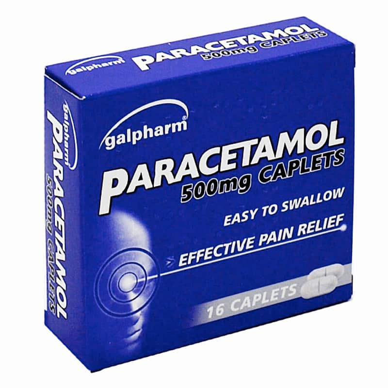 Paracetamol 500mg Caplets- 16