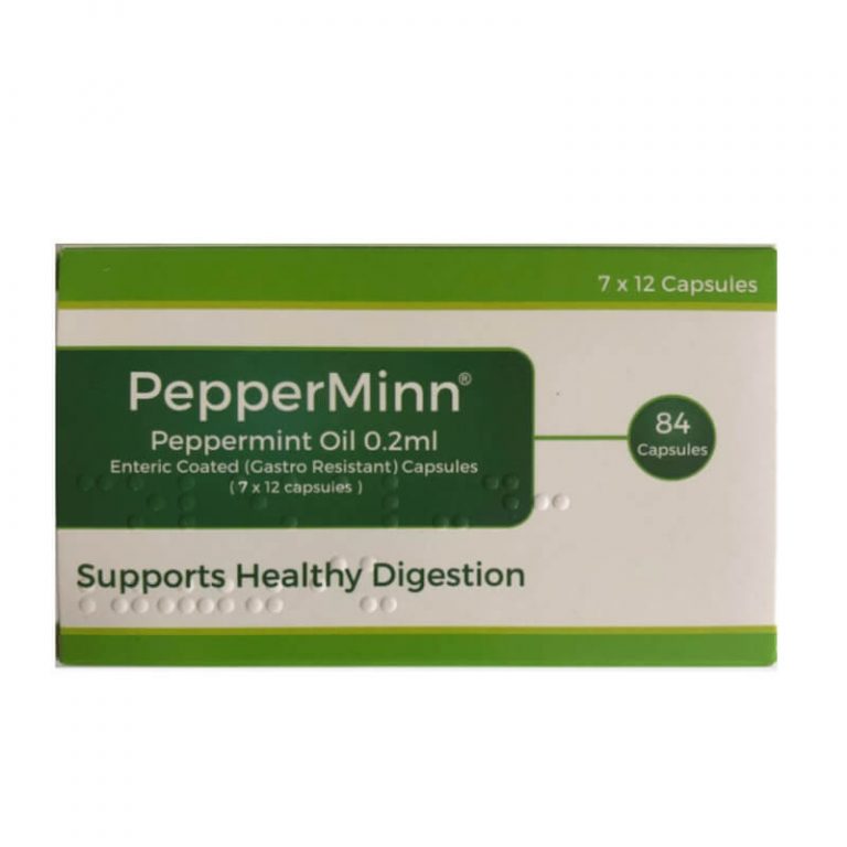 Peppermint Oil For IBS Relief 84 Capsules Caplet Pharmacy