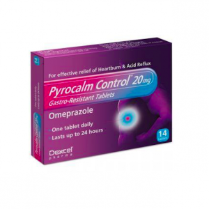 Pyrocalm-Control-Omeprazole-20mg-14-Tablets
