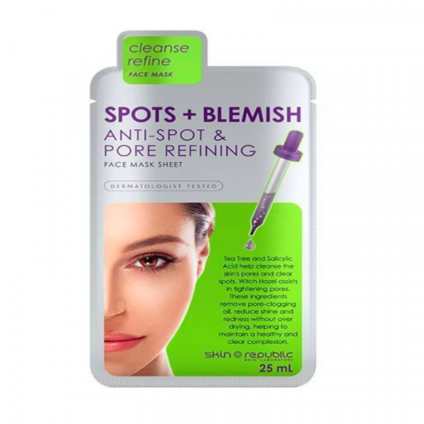 Skin Republic Spots & Blemish Face Mask Caplet Pharmacy
