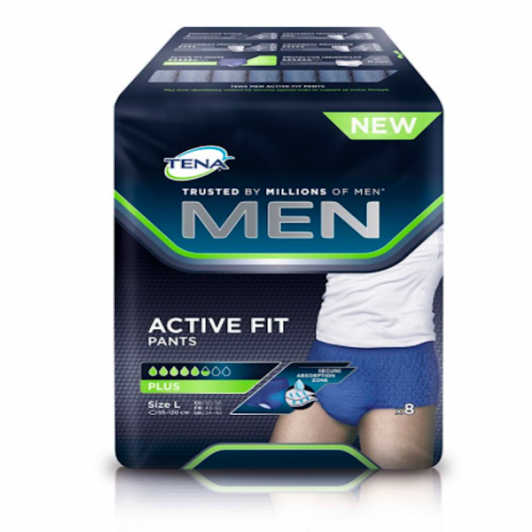 Tena Men Premium Fit Level 4 Pants – Medium 10 Pack - Caplet Pharmacy