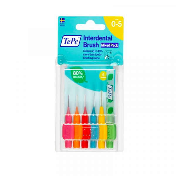 TePe Interdental Brush Mixed Pack 6s - Caplet Pharmacy