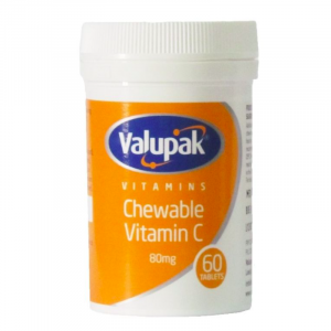 Valupak-Chewable-Vitamin-C-80mg-60-Tablets