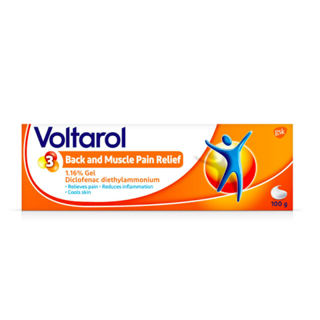 Voltarol 1.16 % Gel 100g - Caplet Pharmacy