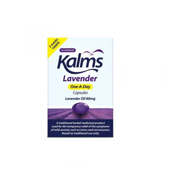 Kalms Lavender OneADay 14 Capsules Caplet Pharmacy