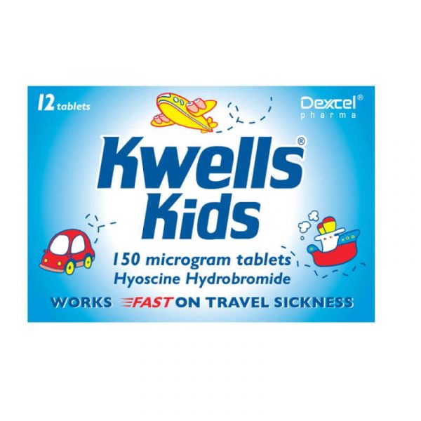 Kwells Kids Travel Sickness 12 Tablets Caplet Pharmacy