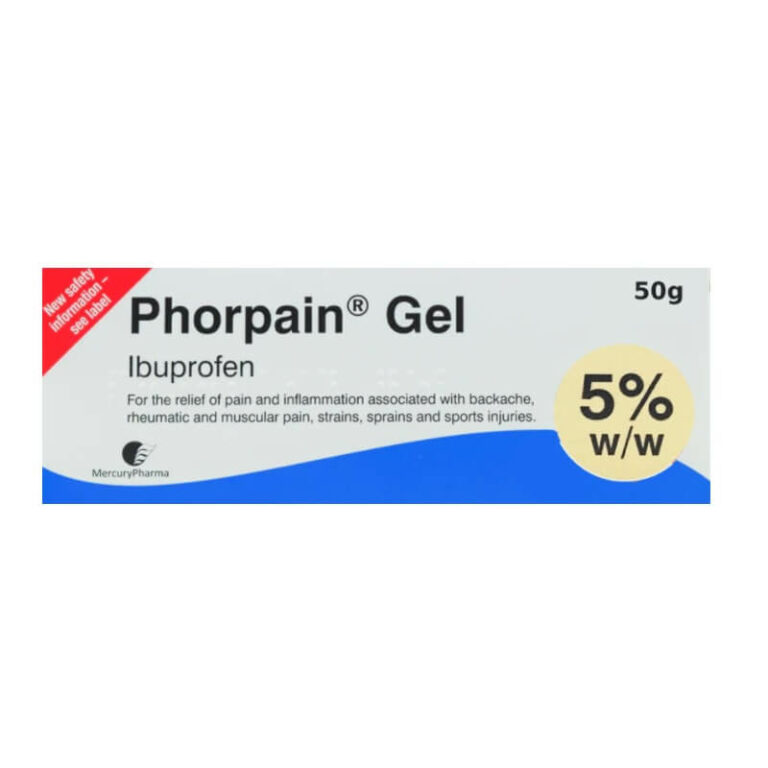 Ibuprofen 5 Gel 50g Caplet Pharmacy