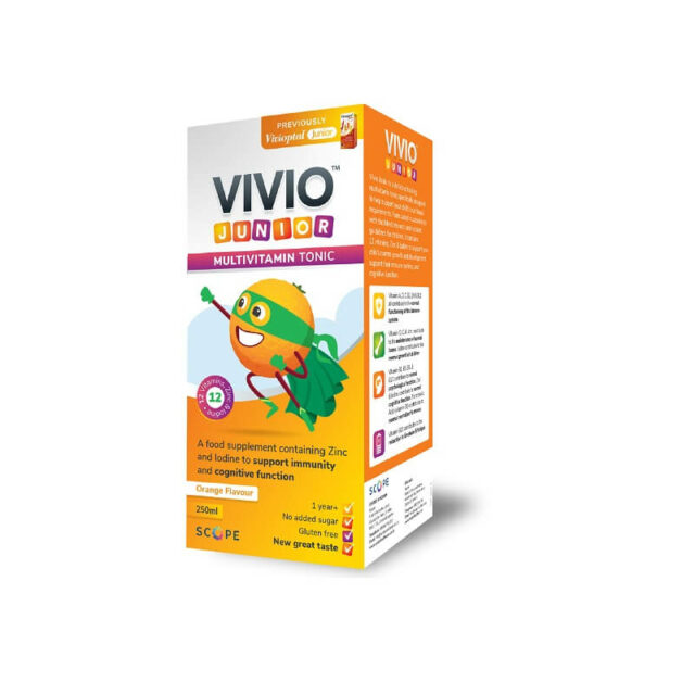 Vivioptal Vivio Junior Multivitamin Tonic 250ml Caplet Pharmacy